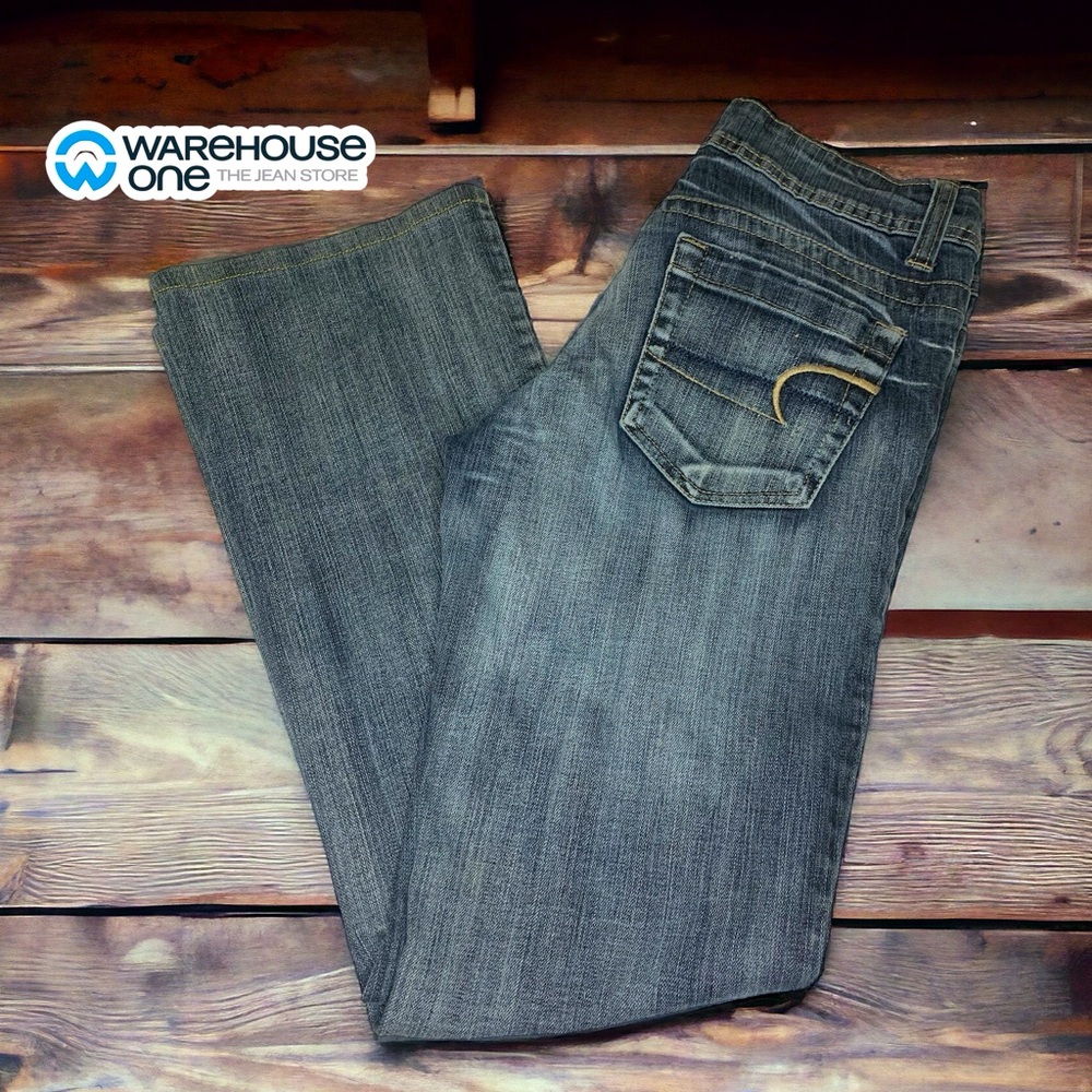 WAREHOUSE ONE Low Rise Bootcut Jeans- W29 L30